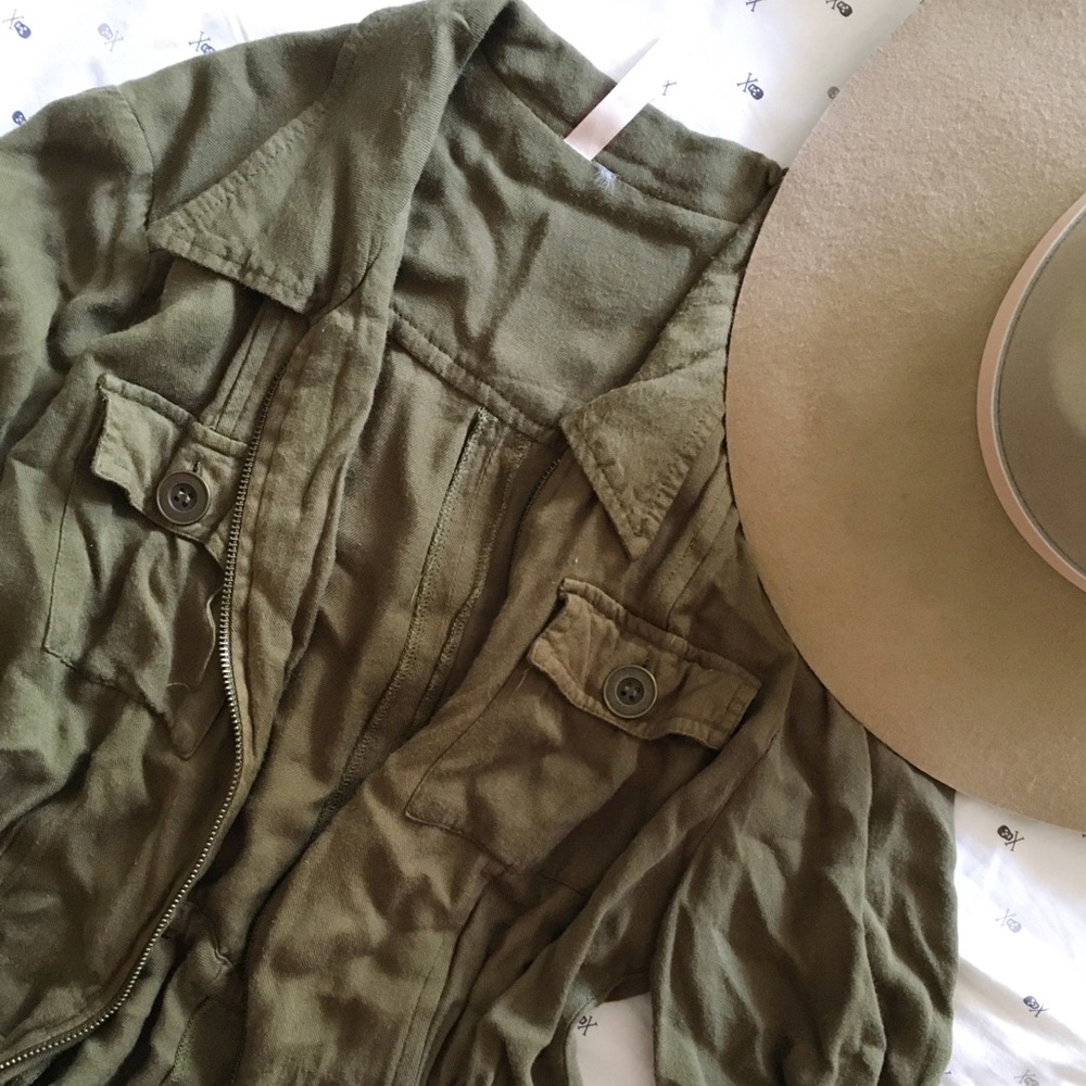 Army Green Lightweight Jacket